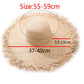 Natural Raffia Sun Hat