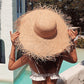 Natural Raffia Sun Hat